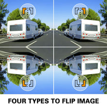Load image into Gallery viewer, Xroose Backup Camera Kit, 7" Touch Button Recorder Monitor + 1080P FHD DVR Rear Side View Cam for RV Travel Trailer Truck Motorhome Camper Pickup Van, Waterproof IR Rearview Automotive Back Up System