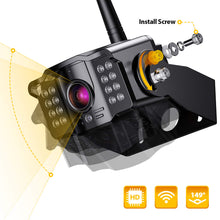 Load image into Gallery viewer, Wireless Backup Camera Kit 7” Monitor W/Upgraded Recorder Backing Up for RV Trailer Truck Camper Bus, Digital FHD 1080P Waterproof Front Rear Side View Camera Extra Stable Signal DVR System Xroose TW4