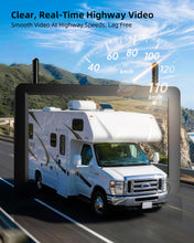 Load image into Gallery viewer, Xroose Wireless Backup Camera for Rvs, BSD Alert, AI Detection, 6X Zoom, 1080P 320FT Stable Signal, 150° Wide View, 4-Channel Expandable, Furrion Ready, IP69K Metal Housing CW7

