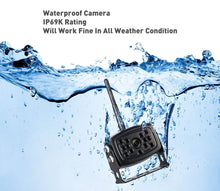 Load image into Gallery viewer, Wireless Backup Camera with Monitor for Truck Rearview Reversing Backing Camera with Stable Signal IP69 Waterproof + 7&#39;&#39; Wireless Monitor System for RV/Travel Trailer/Pickup/Motorhome/Camper
