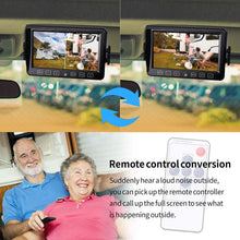 Load image into Gallery viewer, Xroose Backup Camera with Monitor Kit, 7&quot; Recorder Monitor + 1080P FHD Wired Rear Side View Cam + for RV Trailer Truck Motorhome Camper, Waterproof IR Rearview Automotive Back Up System Y2
